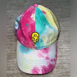 Smiley Tie Dye Hat